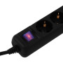 Мережевий подовжувач 2E 2E-U03ESM1.5BK Мережевий подовжувач 2E 2E-U03ESM1.5BK