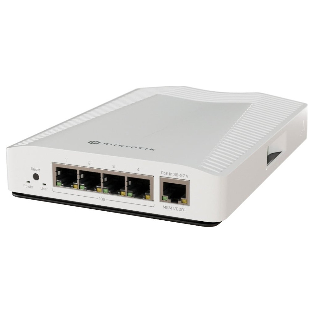 Комутатор мережевий Mikrotik CRS304-4XG-IN