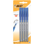 Ручка кулькова Bic Round Stic Exact, синя, 4шт в блістері (bc932857/bc9333702) Ручка кулькова Bic Round Stic Exact, синя, 4шт в блістері (bc932857/bc9333702)