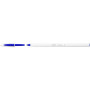 Ручка кулькова Bic Cristal Up з білим шестигранним корпусом Синя (bc949879) Ручка кулькова Bic Cristal Up з білим шестигранним корпусом Синя (bc949879)