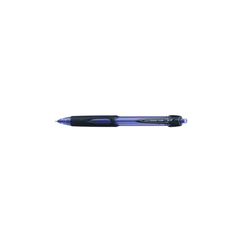 Ручка кулькова UNI автоматична Power tank синій 0,7 мм (SN-227.Blue.)