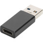 Перехідник USB-A to USB-C (M/F) 3A 5GB ver.3.0 Digitus (AK-300524-000-S) Перехідник USB-A to USB-C (M/F) 3A 5GB ver.3.0 Digitus (AK-300524-000-S)
