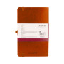Блокнот Axent Partner Lux, 125х195, 96арк, кл, коричневий (8202-19-A) Блокнот Axent Partner Lux, 125х195, 96арк, кл, коричневий (8202-19-A)