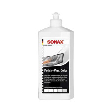 Автополіроль Sonax з воском кольоровий білий (500мл) NanoPro (296000)