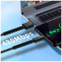 Дата кабель USB 2.0 AM to USB-C 1.0m 2.4А black ColorWay (CW-CBUC063-BK) Дата кабель USB 2.0 AM to USB-C 1.0m 2.4А black ColorWay (CW-CBUC063-BK)