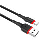 Дата кабель USB 2.0 AM to USB-C 1.0m 2.4А black ColorWay (CW-CBUC064-BK) Дата кабель USB 2.0 AM to USB-C 1.0m 2.4А black ColorWay (CW-CBUC064-BK)