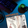 Килимок для мишки GamePro Speed/Control Gray-Pink (MP085JS) Килимок для мишки GamePro Speed/Control Gray-Pink (MP085JS)