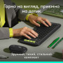 Комплект Logitech POP Icon Combo Bluetooth UA Graphite (920-013156) Комплект Logitech POP Icon Combo Bluetooth UA Graphite (920-013156)