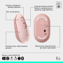 Комплект Logitech POP Icon Combo Bluetooth UA Rose (920-013142) Комплект Logitech POP Icon Combo Bluetooth UA Rose (920-013142)