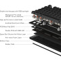 Клавіатура Hator Gravity X TKL Orange USB Black (HTK550UA) Клавіатура Hator Gravity X TKL Orange USB Black (HTK550UA)