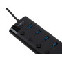 Концентратор Vinga USB3.0 to 7*USB3.0 1m cable with Switch and Power Adapter (VHA3A7B) Концентратор Vinga USB3.0 to 7*USB3.0 1m cable with Switch and Power Adapter (VHA3A7B)