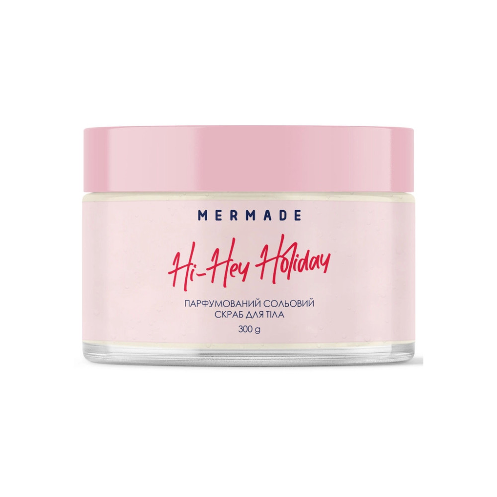 Скраб для тіла Mermade Hi-Hey Holiday Парфумований сольовий 300 г (4823122900913)