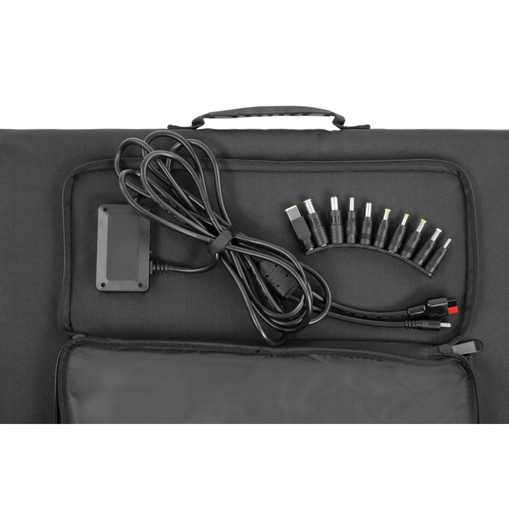 Портативна сонячна панель 2E 100W charger, DC, USB-С PD45W, USB-A 24W (2E-LSFC-100)