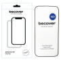 Скло захисне BeCover Apple iPhone 16 Pro 10D Black (712323) Скло захисне BeCover Apple iPhone 16 Pro 10D Black (712323)