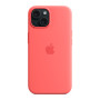 Чохол до мобільного телефона Apple iPhone 15 Silicone Case with MagSafe Guava (MT0V3ZM/A) Чохол до мобільного телефона Apple iPhone 15 Silicone Case with MagSafe Guava (MT0V3ZM/A)