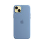 Чохол до мобільного телефона Apple iPhone 15 Silicone Case with MagSafe Winter Blue (MT0Y3ZM/A) Чохол до мобільного телефона Apple iPhone 15 Silicone Case with MagSafe Winter Blue (MT0Y3ZM/A)