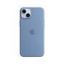 Чохол до мобільного телефона Apple iPhone 15 Silicone Case with MagSafe Winter Blue (MT0Y3ZM/A) Чохол до мобільного телефона Apple iPhone 15 Silicone Case with MagSafe Winter Blue (MT0Y3ZM/A)