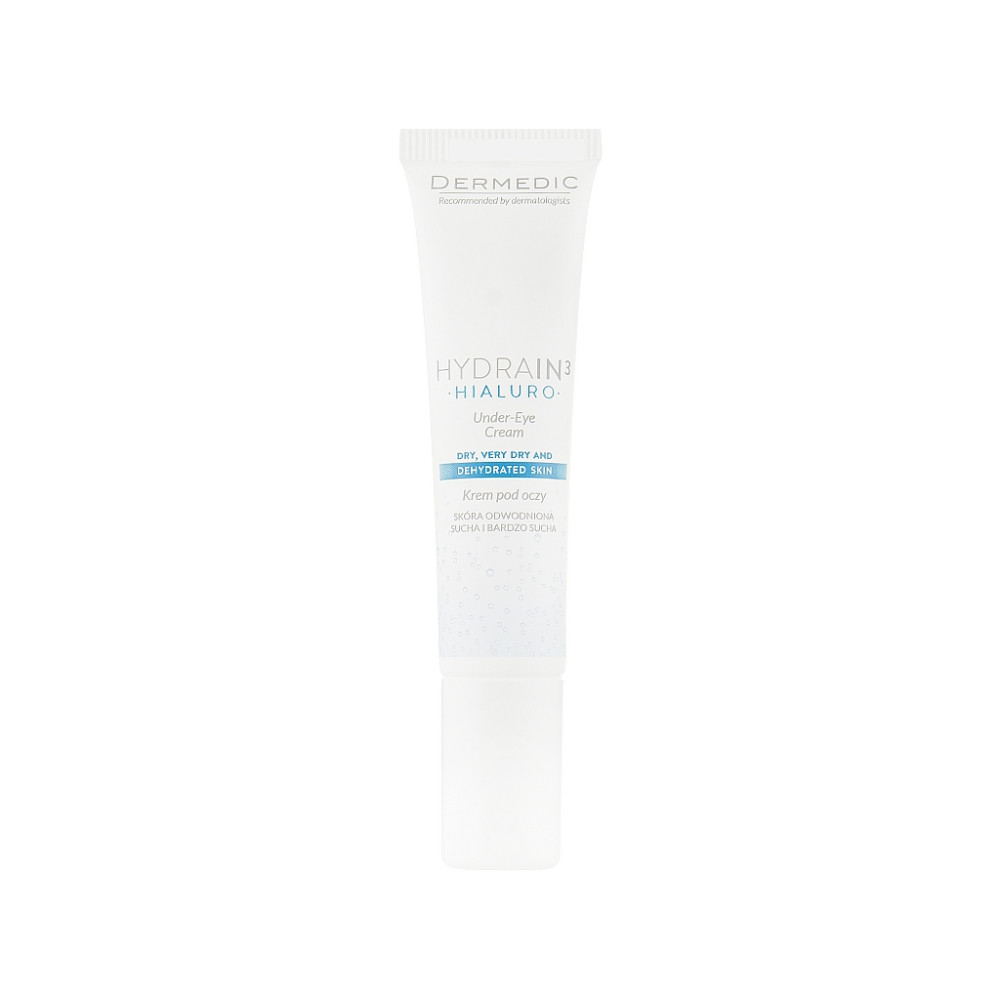 Крем для шкіри навколо очей Dermedic Hydrain 3 Hialuro Under-Eye Cream 15 мл (5906739783175)