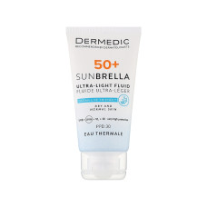 Засіб від засмаги Dermedic Sunbrella Ультралегкий захисний флюїд SPF 50+ Для сухої та нормальної шкіри 40 мл (5901643177546)