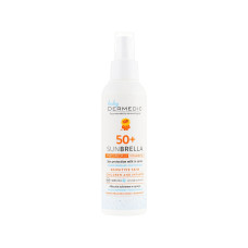 Засіб від засмаги Dermedic Sunbrella Baby Сонцезахисний молочко-спрей для дітей SPF50+ 150 мл (5901643174873)