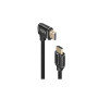 Кабель мультимедійний HDMI M to HDMI M V2.0 1.5m 90° corner Promate (prolink4k1-150.black) Кабель мультимедійний HDMI M to HDMI M V2.0 1.5m 90° corner Promate (prolink4k1-150.black)