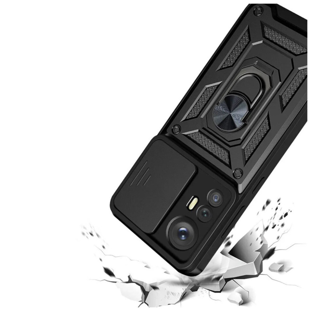 Чохол до мобільного телефона BeCover Military Xiaomi 12 5G Black (710019)