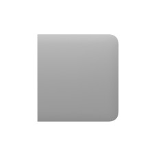 Накладна панель Ajax SideButton б/2-way димний