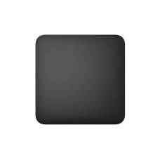 Накладна панель Ajax SoloButton 1-gang/2-way чорна
