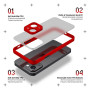 Чохол до мобільного телефона Armorstandart Frosted Matte Samsung M34 5G (M346) Red (ARM69713) Чохол до мобільного телефона Armorstandart Frosted Matte Samsung M34 5G (M346) Red (ARM69713)