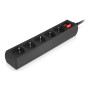 Мережевий фільтр живлення REAL-EL RS-PROTECT M 10m, black (EL122300037) Мережевий фільтр живлення REAL-EL RS-PROTECT M 10m, black (EL122300037)