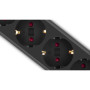 Мережевий фільтр живлення REAL-EL RS-PROTECT M 10m, black (EL122300037) Мережевий фільтр живлення REAL-EL RS-PROTECT M 10m, black (EL122300037)