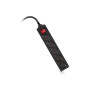 Мережевий фільтр живлення REAL-EL RS-PROTECT M 10m, black (EL122300037) Мережевий фільтр живлення REAL-EL RS-PROTECT M 10m, black (EL122300037)