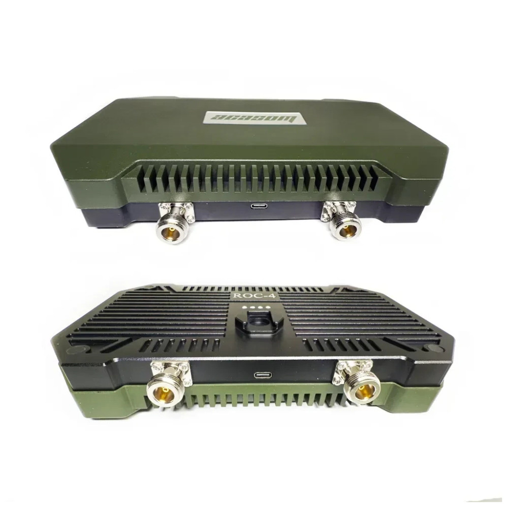 Підсилювач сигналу для дрона Acasom ROC-4 Green 2.4G/5.15/5.8G (10Вт) + кріплення до штативу (ROC-4 Green)
