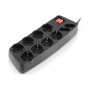 Мережевий фільтр живлення REAL-EL REAL-EL RS-10 Protect, 3m, black (EL122300039) Мережевий фільтр живлення REAL-EL REAL-EL RS-10 Protect, 3m, black (EL122300039)