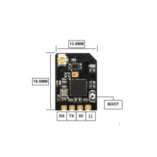 Приймач (RX) RadioMaster DBR1 ExpressLRS 915MHz Receiver (HP0157.0085)