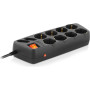 Мережевий фільтр живлення REAL-EL REAL-EL RS-10 Protect, 5m, black (EL122300040) Мережевий фільтр живлення REAL-EL REAL-EL RS-10 Protect, 5m, black (EL122300040)