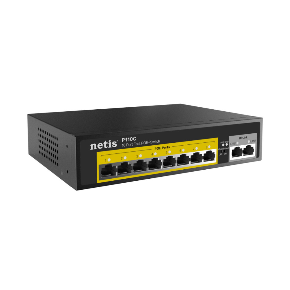 Комутатор мережевий Netis P110C