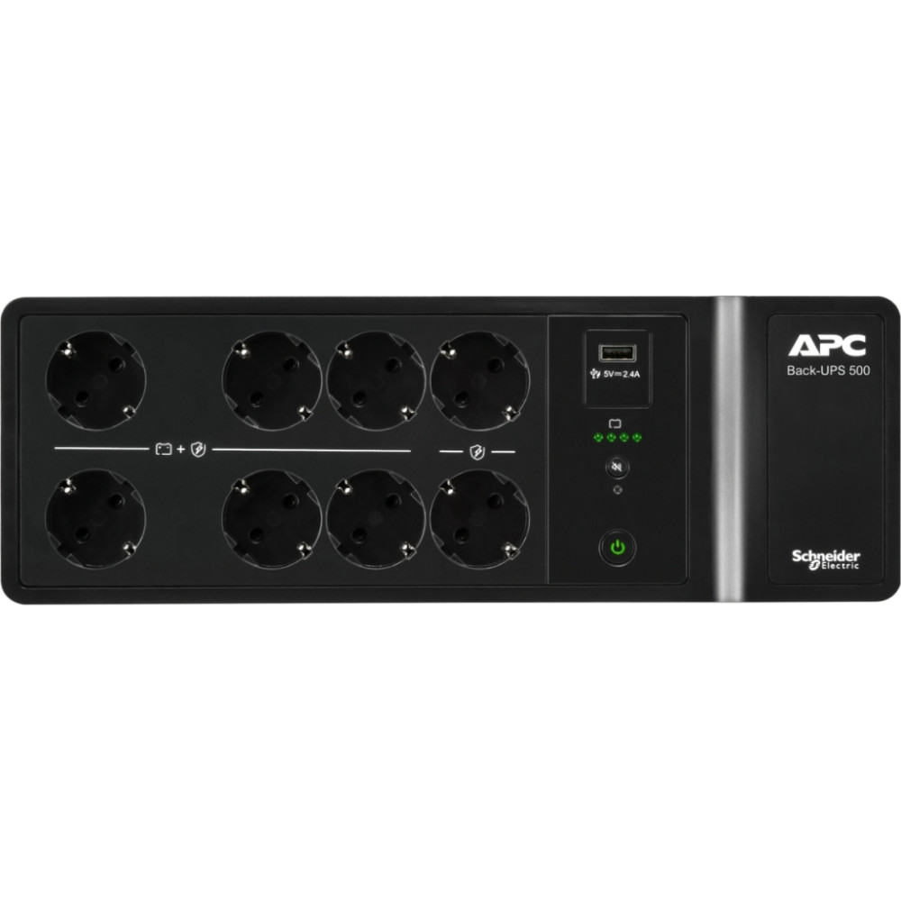 Пристрій безперебійного живлення APC Back-UPS 550VA, 300W (BE500G2-GR)