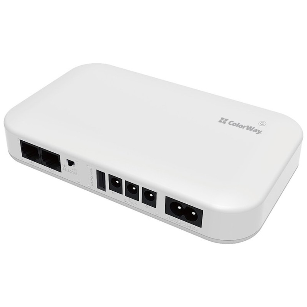 Пристрій безперебійного живлення ColorWay CW-PB100LI3WT 10000mAh 21W (CW-PB100LI3WT)