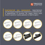 Мережевий подовжувач TECCO 1.5м 2 поста white (8681277843433) Мережевий подовжувач TECCO 1.5м 2 поста white (8681277843433)