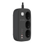 Мережевий фільтр живлення ColorWay CW-CHE34PDB 3 роз/4USB GaN3 Pro (CW-CHE34PDB) Мережевий фільтр живлення ColorWay CW-CHE34PDB 3 роз/4USB GaN3 Pro (CW-CHE34PDB)
