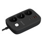 Мережевий фільтр живлення ColorWay CW-CHE34PDB 3 роз/4USB GaN3 Pro (CW-CHE34PDB) Мережевий фільтр живлення ColorWay CW-CHE34PDB 3 роз/4USB GaN3 Pro (CW-CHE34PDB)