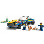 Конструктор LEGO City Мобільний майданчик для дресування поліцейських собак 197 деталей (60369) Конструктор LEGO City Мобільний майданчик для дресування поліцейських собак 197 деталей (60369)
