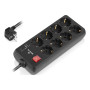 Мережевий фільтр живлення REAL-EL RS-PROTECT 805 3m, black (EL122300043) Мережевий фільтр живлення REAL-EL RS-PROTECT 805 3m, black (EL122300043)