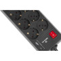 Мережевий фільтр живлення REAL-EL RS-PROTECT 805 3m, black (EL122300043) Мережевий фільтр живлення REAL-EL RS-PROTECT 805 3m, black (EL122300043)