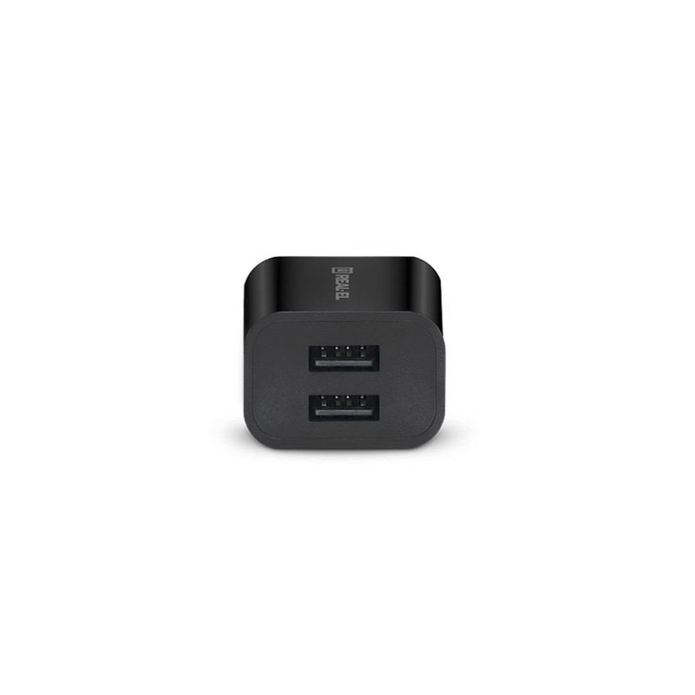 Зарядний пристрій REAL-EL CH-210 black (EL123160014)