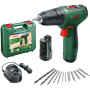 Шуруповерт Bosch EasyDrill 1200, 12В, 2х1.5Ач, ЗП, набір свердл і біт, кейс (0.603.9D3.007) Шуруповерт Bosch EasyDrill 1200, 12В, 2х1.5Ач, ЗП, набір свердл і біт, кейс (0.603.9D3.007)