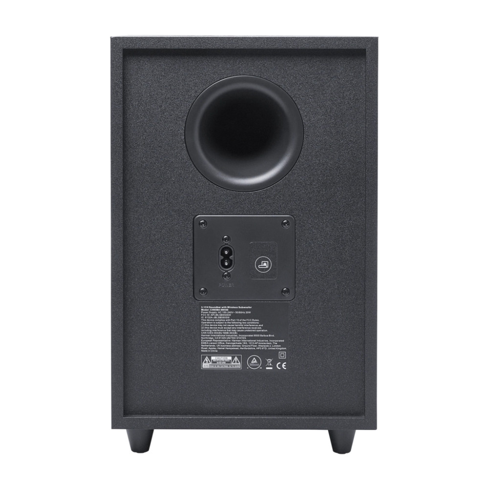 Акустична система JBL Cinema SB550 Black (JBLSB550BLKEP)