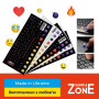 Наклейка на клавіатуру SampleZone прозора, білий (SZ-N-W) Наклейка на клавіатуру SampleZone прозора, білий (SZ-N-W)