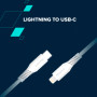 Дата кабель USB-C to Lightning 1.2m CLN30SC C-L 30W White Canyon (CNS-CLN30SC12W) Дата кабель USB-C to Lightning 1.2m CLN30SC C-L 30W White Canyon (CNS-CLN30SC12W)